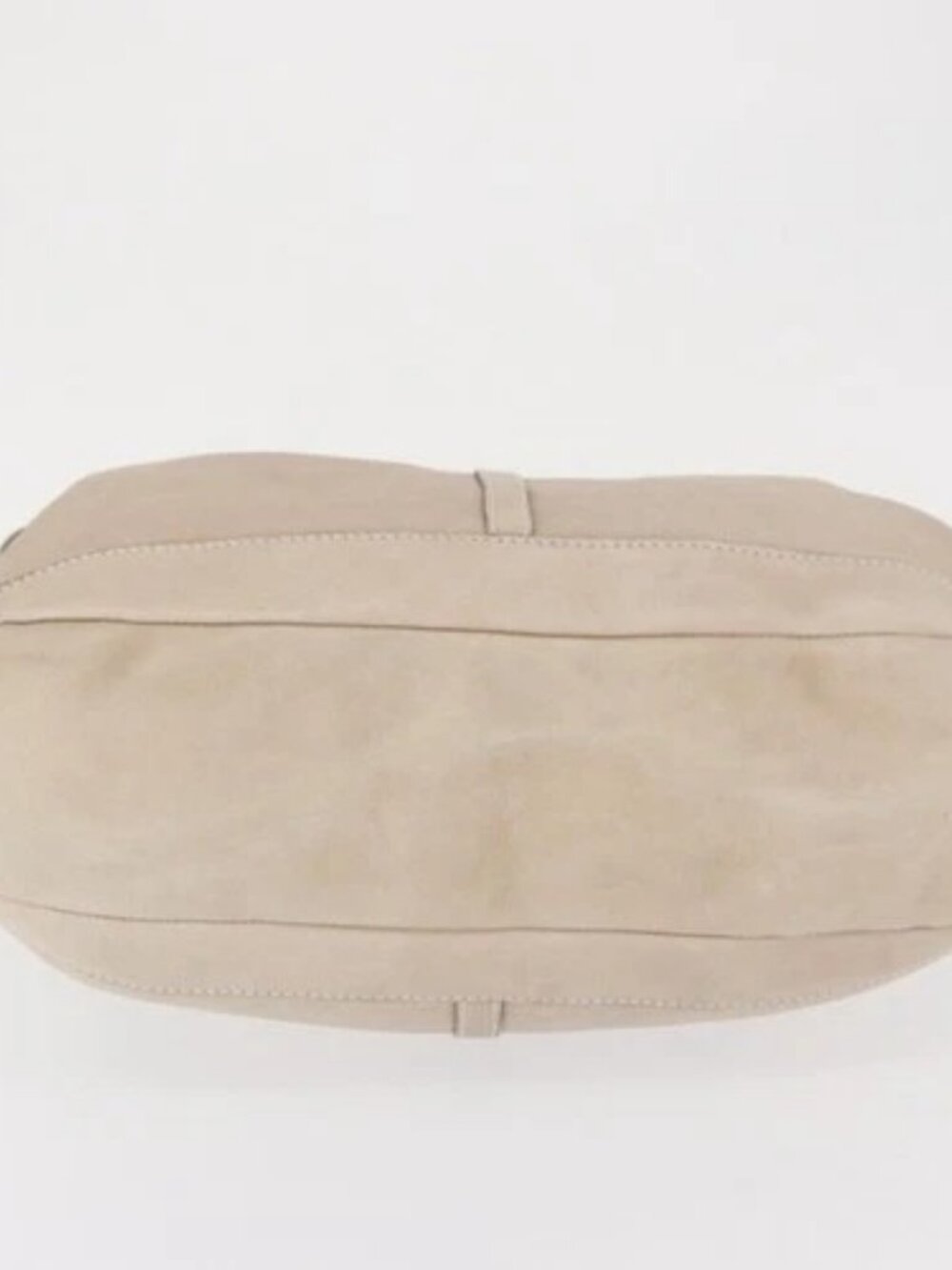 BURBERRY Shoulder Bag Leather Beige Gold Auth - Picture 7 of 16
